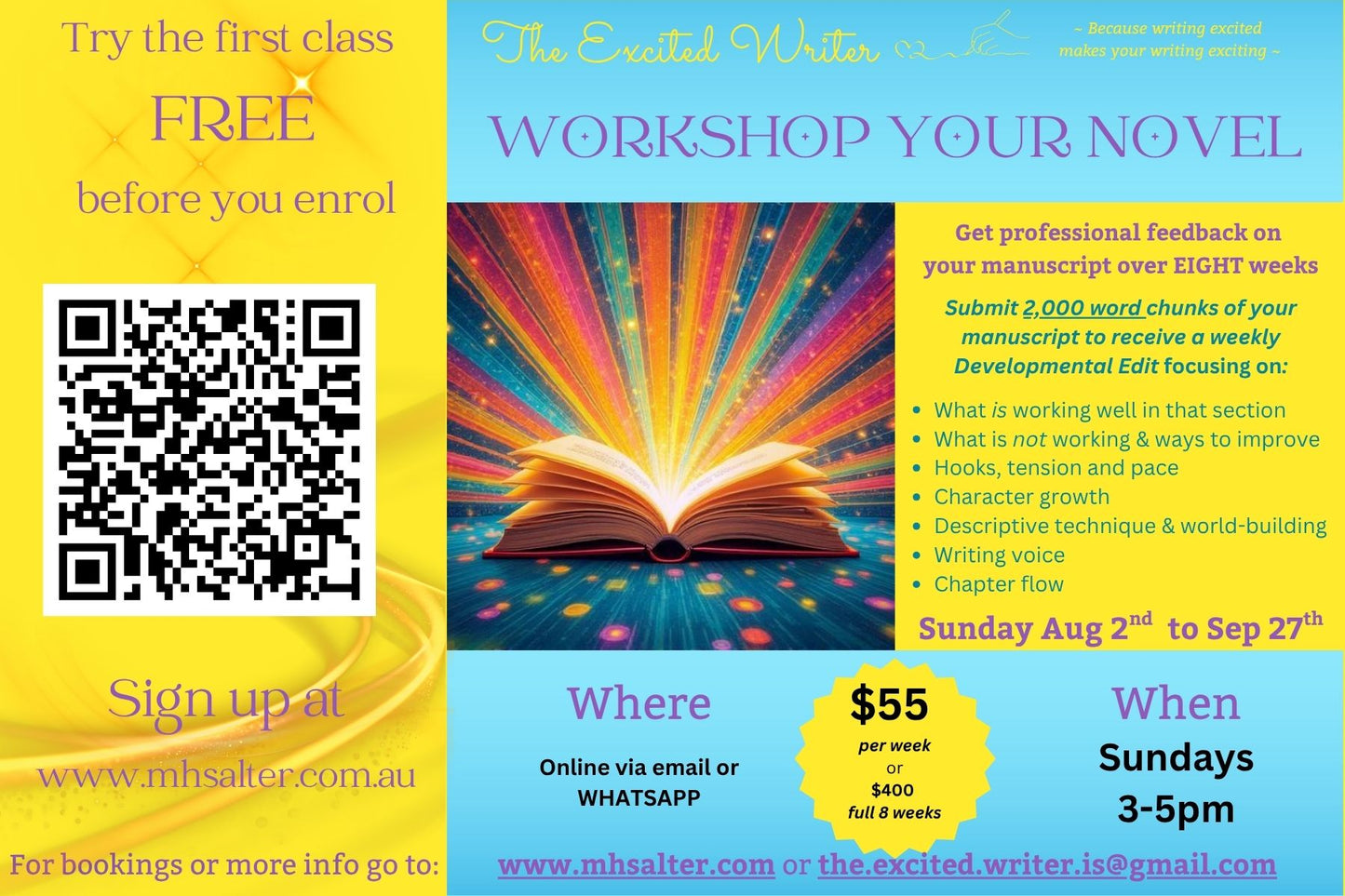 Class - Workshop Your Novel